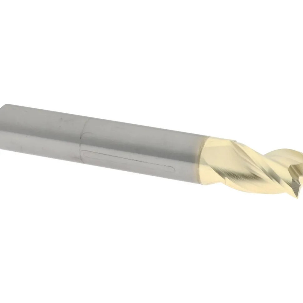 Square End Mill: 3/8" Dia, 1/2" LOC