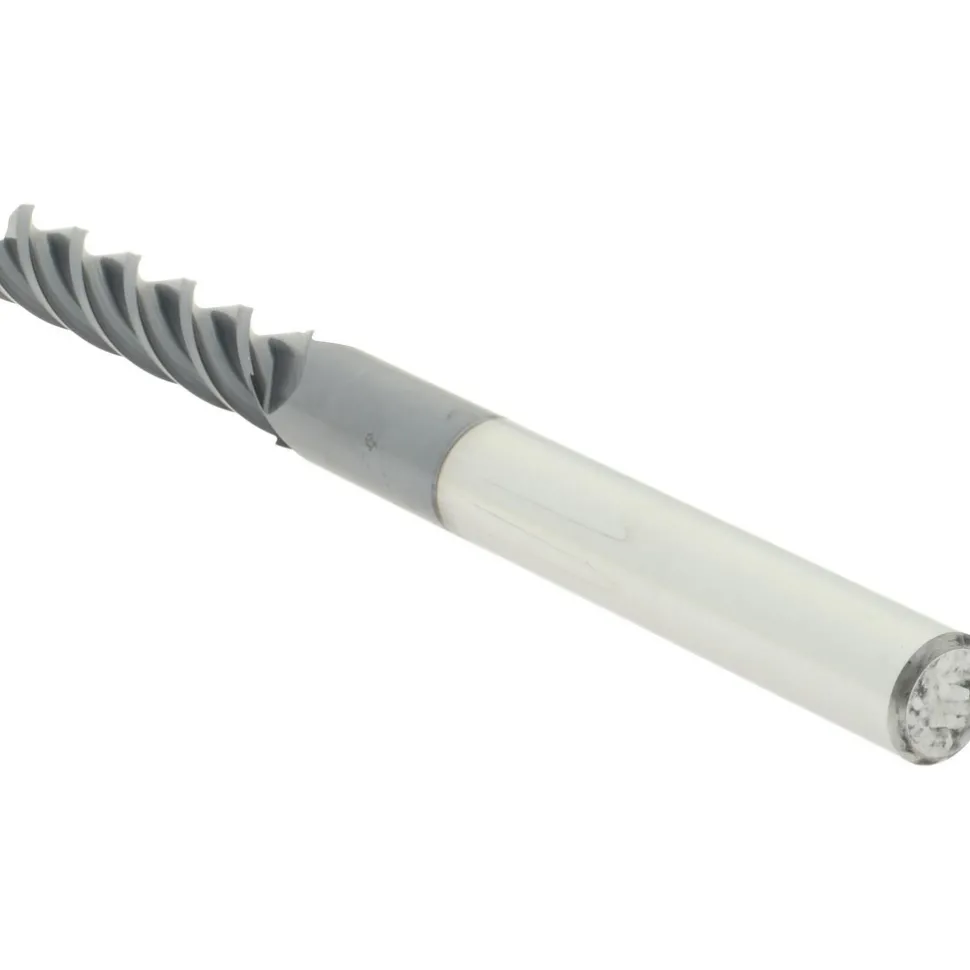 Square End Mill: 7/32" Dia, 1" LOC