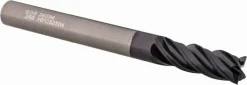 Square End Mill: 1/4" Dia, 3/4" LOC