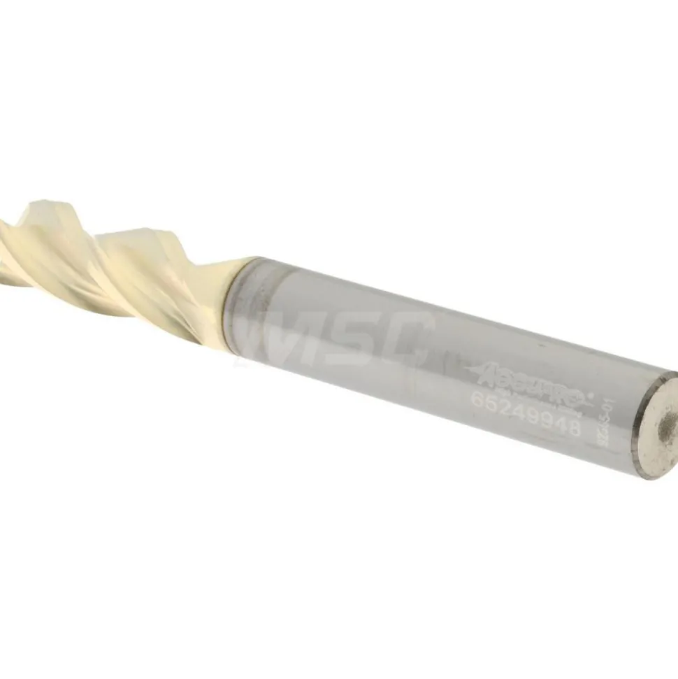 Square End Mill: 5/16" Dia, 13/16" LOC