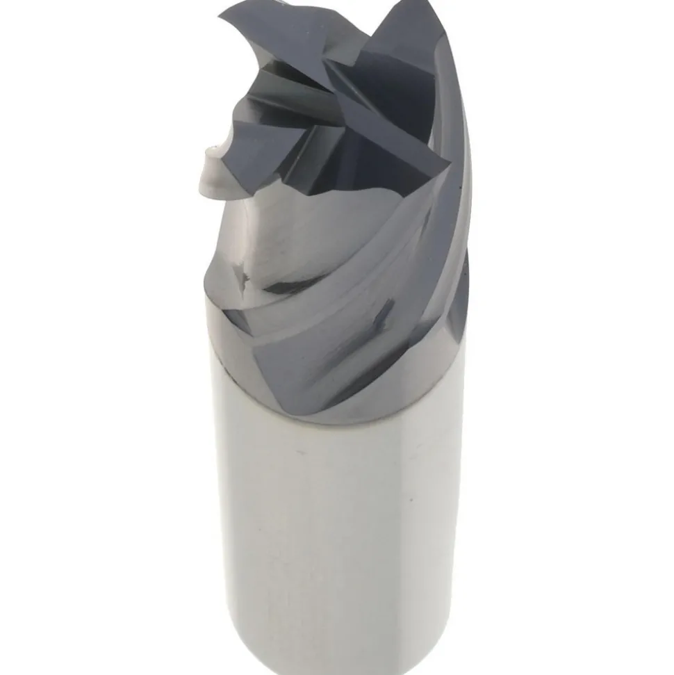 Square End Mill: 1/2" Dia, 5/8" LOC