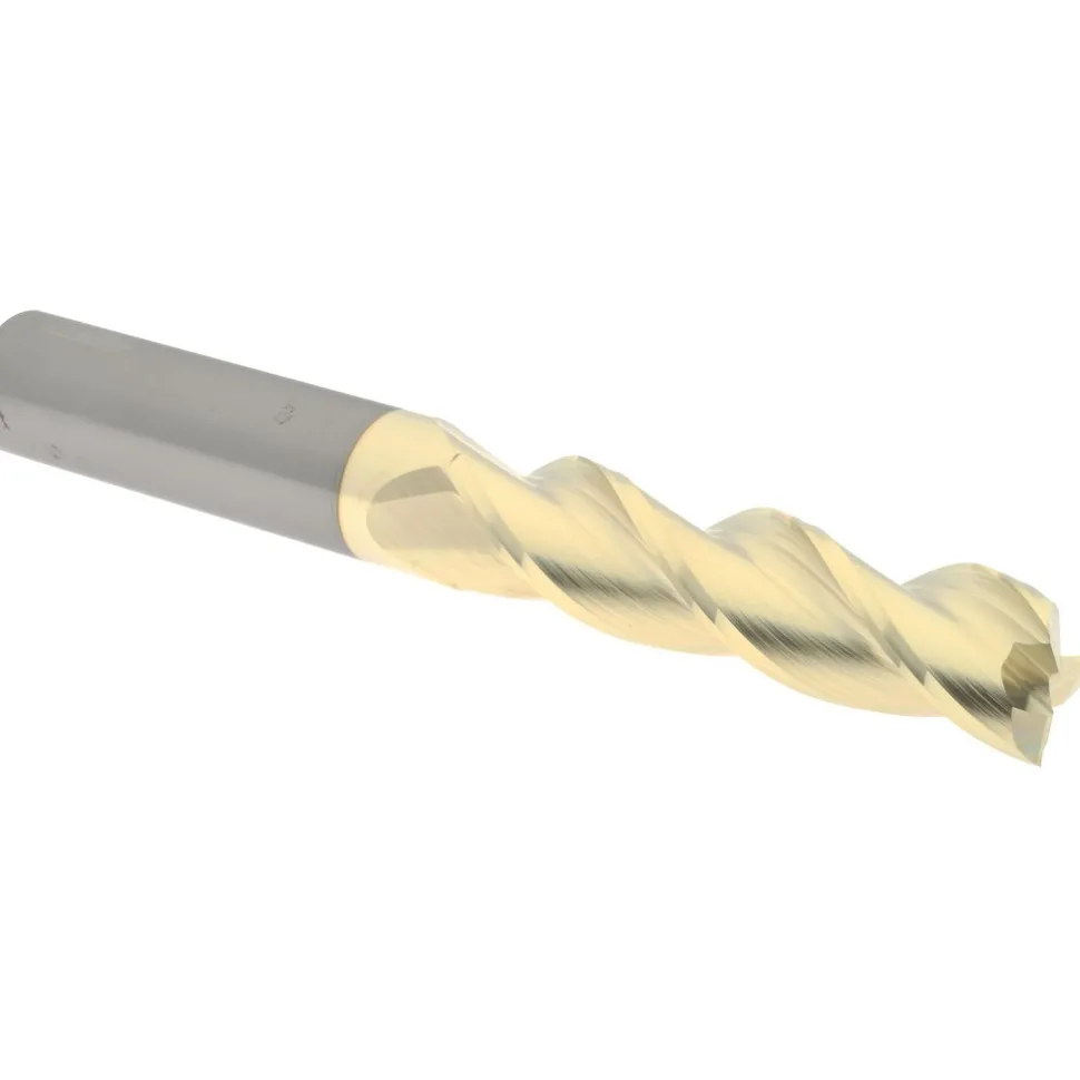 Square End Mill: 3/4" Dia, 3" LOC