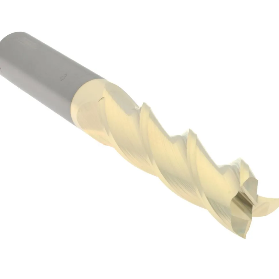 Square End Mill: 3/4" Dia, 3" LOC