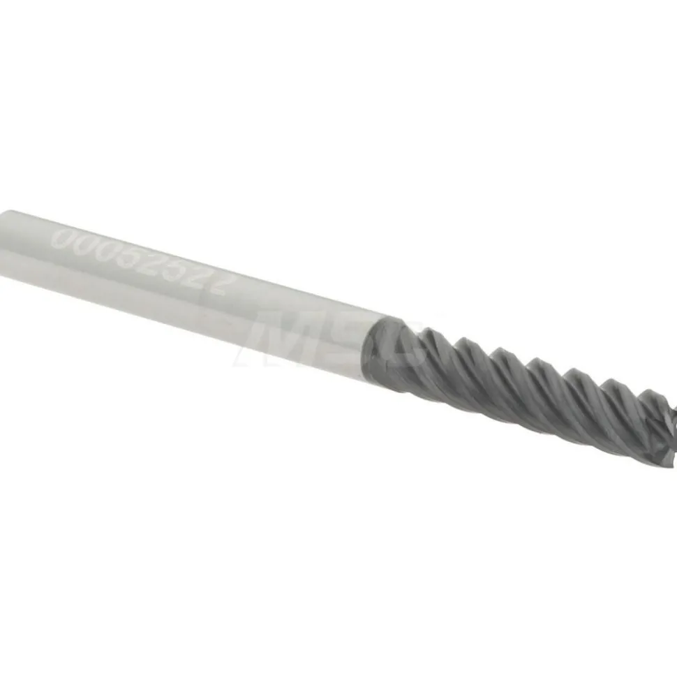 Square End Mill: 1/8" Dia, 1/2" LOC