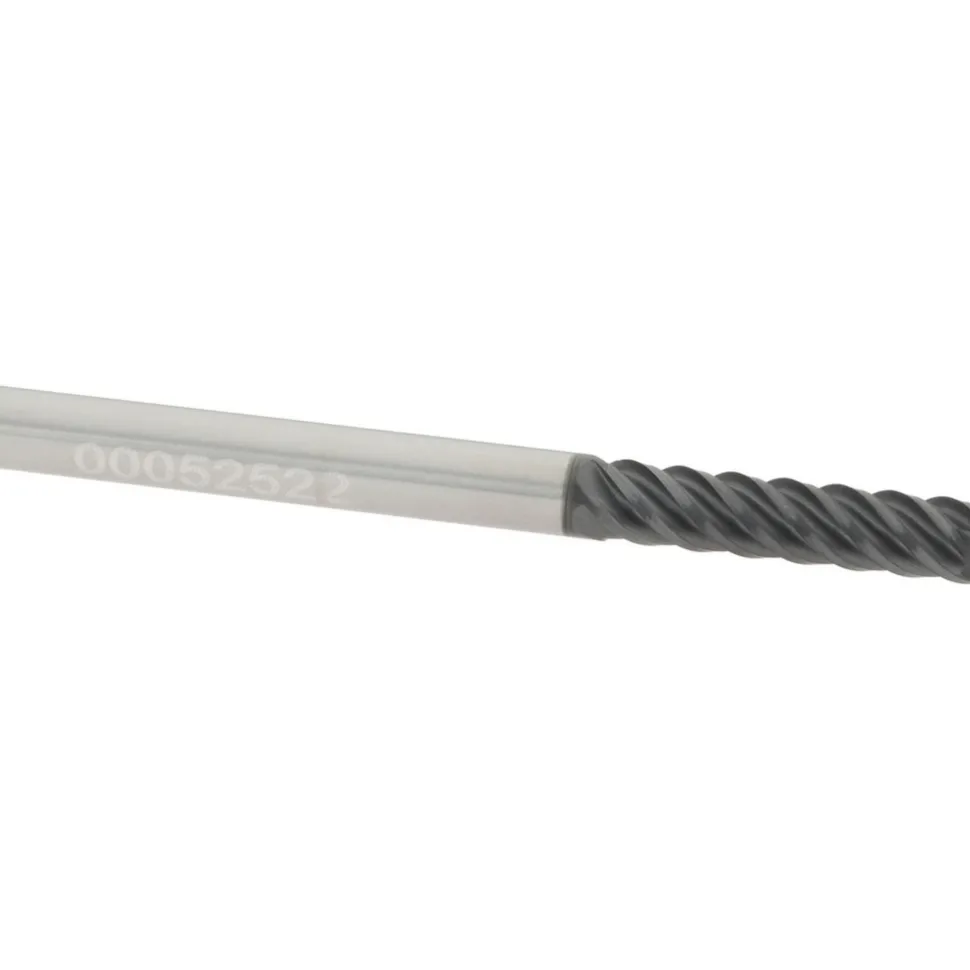 Square End Mill: 1/8" Dia, 1/2" LOC