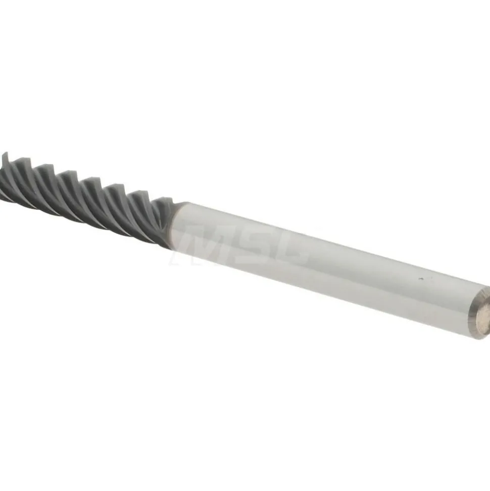 Square End Mill: 1/8" Dia, 1/2" LOC
