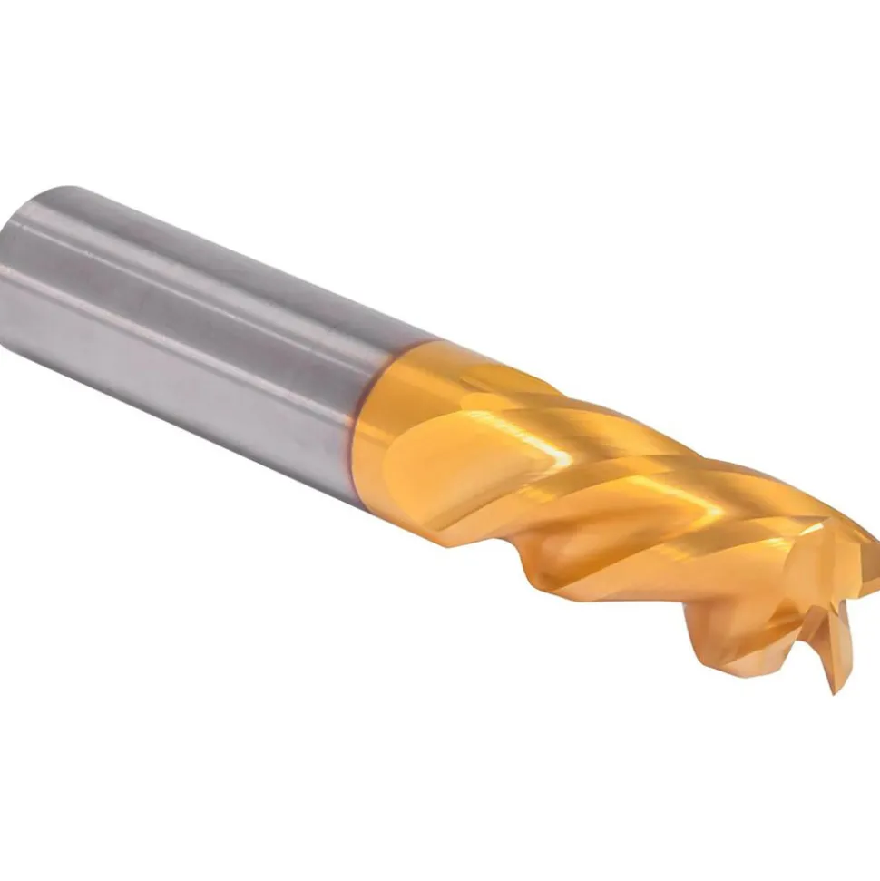 Square End Mill: 1/4" Dia, 1" LOC
