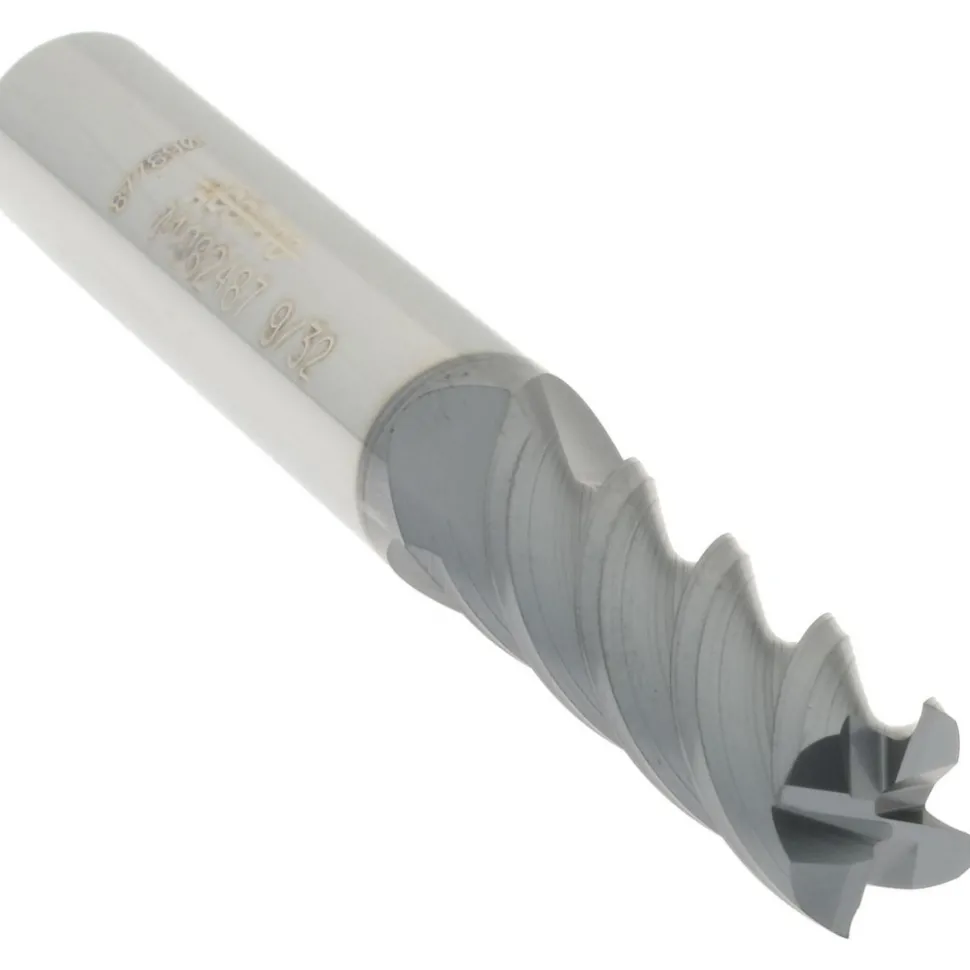 Square End Mill: 9/32" Dia, 3/4" LOC