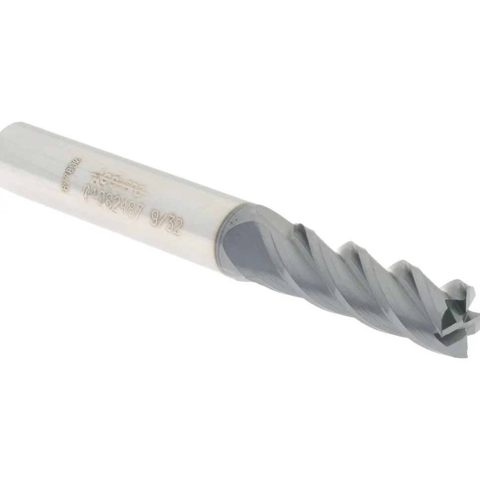 Square End Mill: 9/32" Dia, 3/4" LOC