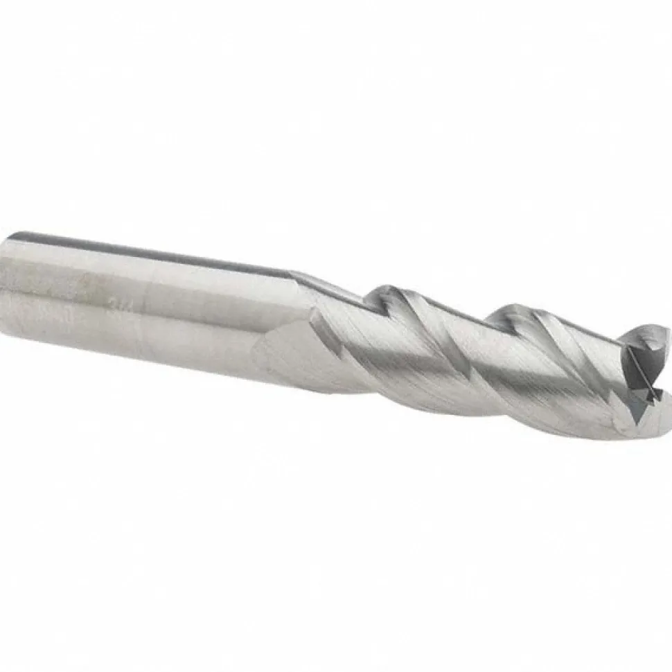 Square End Mill: 3/4" Dia, 2-1/4" LOC
