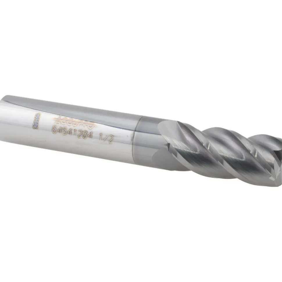 Square End Mill: 1/2" Dia, 1" LOC