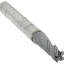 Square End Mill: 5/32" Dia, 1/2" LOC, 4 Flute, Solid Carbide