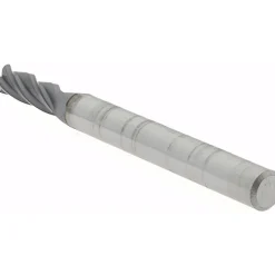 Square End Mill: 5/32" Dia, 1/2" LOC, 4 Flute, Solid Carbide