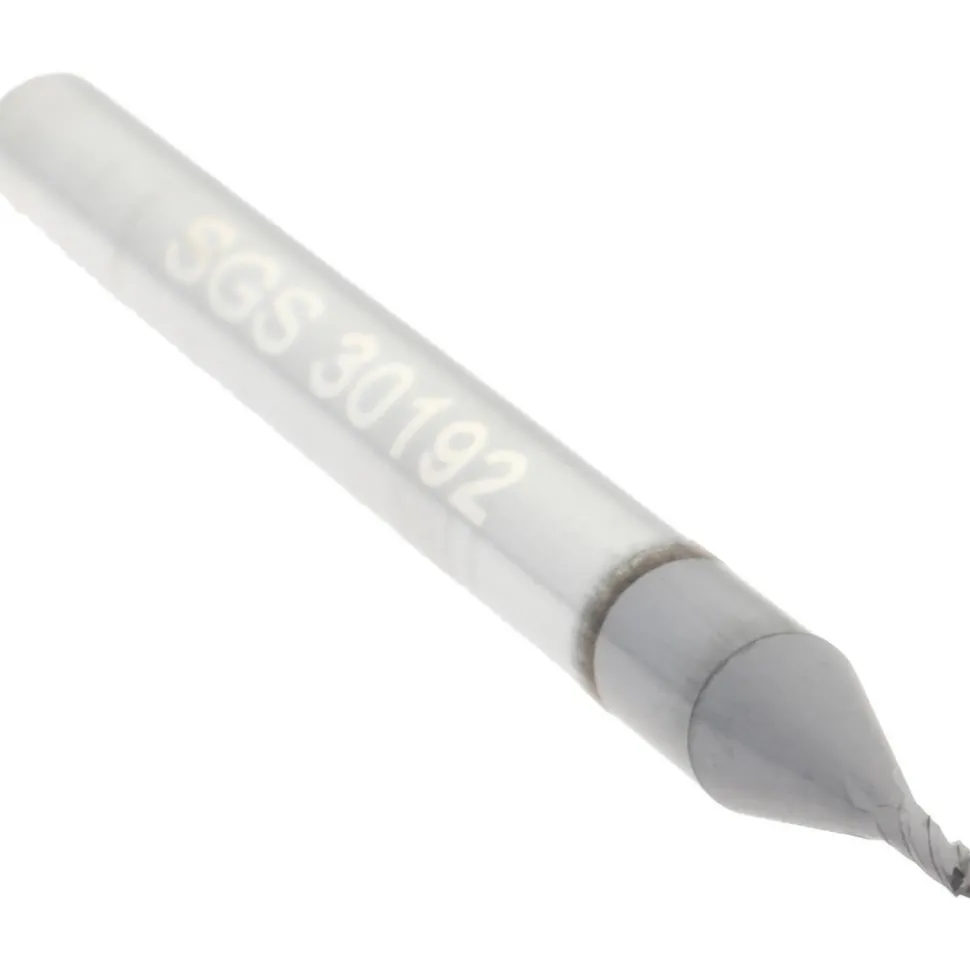 Square End Mill: 0.0312" Dia, 0.0781" LOC