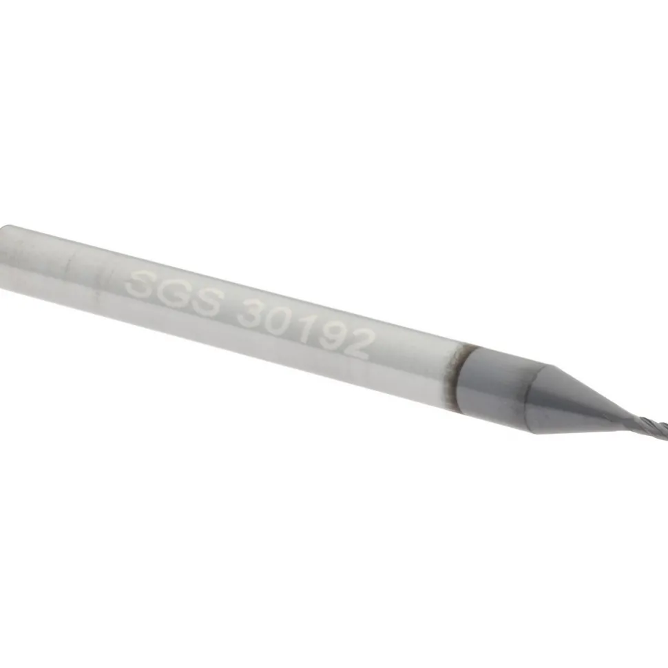 Square End Mill: 0.0312" Dia, 0.0781" LOC