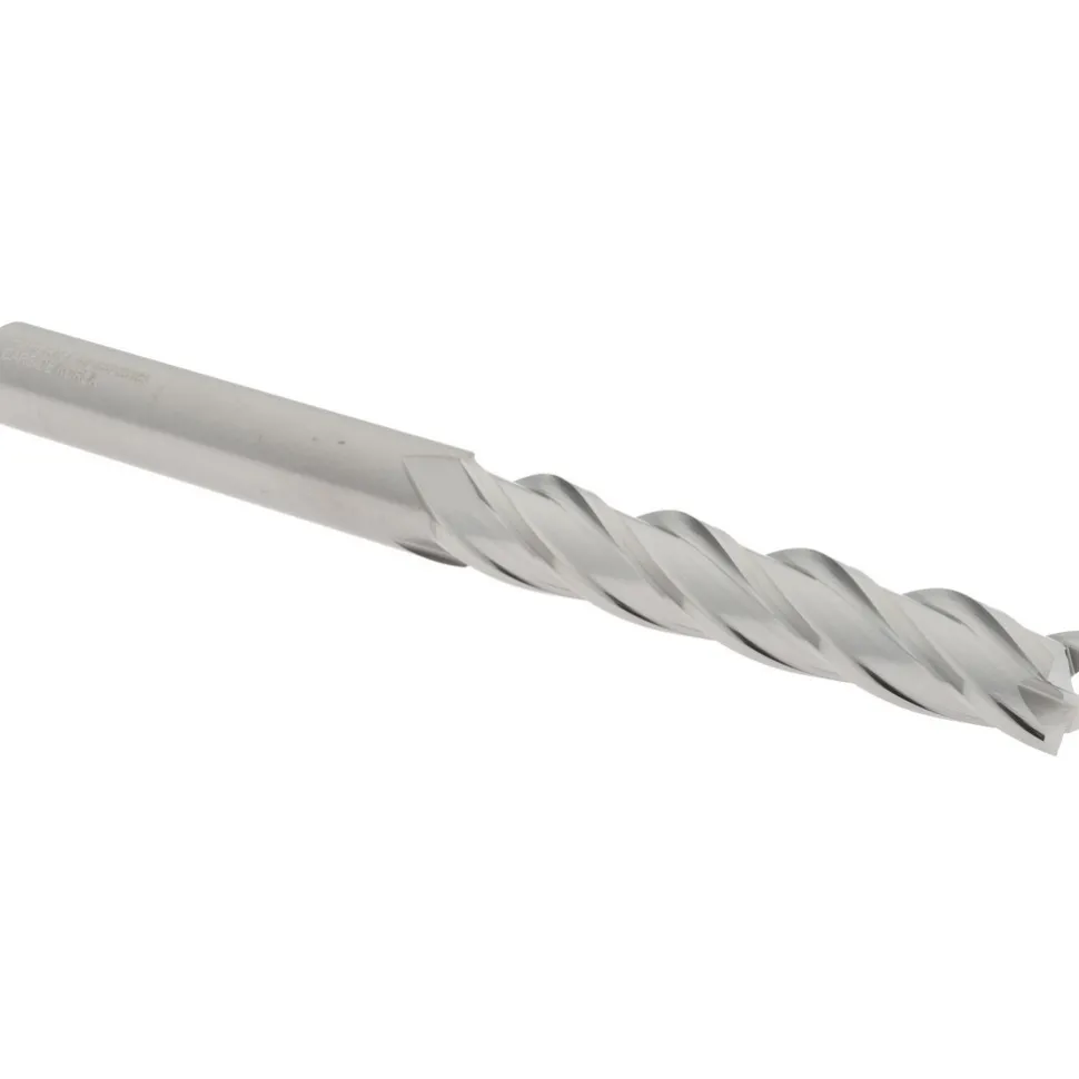 Square End Mill: 1/2" Dia, 3" LOC
