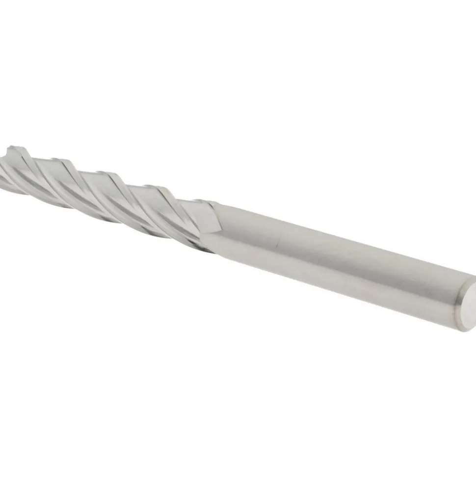 Square End Mill: 1/2" Dia, 3" LOC