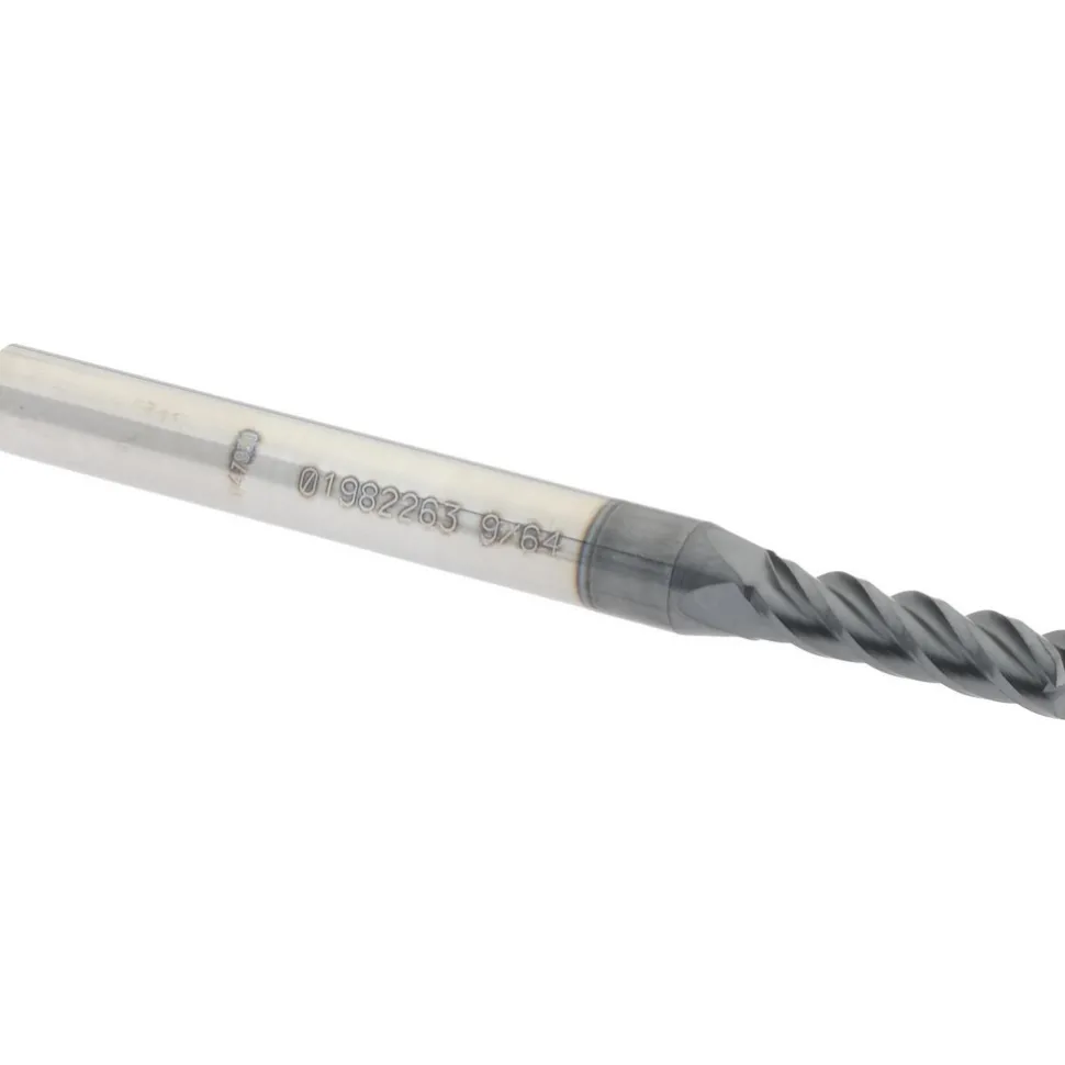 Square End Mill: 9/64" Dia, 1/2" LOC