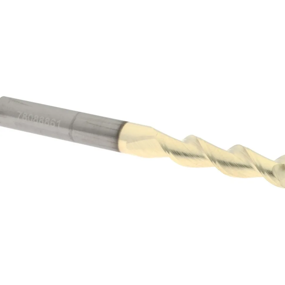 Square End Mill: 1/4" Dia, 1" LOC