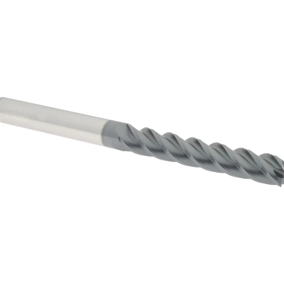 Square End Mill: 1/2" Dia, 3" LOC