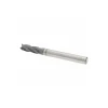 Square End Mill: 1/4" Dia, 3/4" LOC, 4 Flute, Solid Carbide