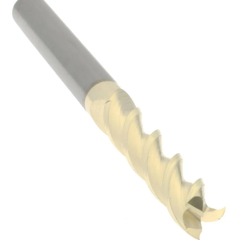 Square End Mill: 3/16" Dia, 1" LOC