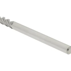 Square End Mill: 1/8" Dia, 1/4" LOC