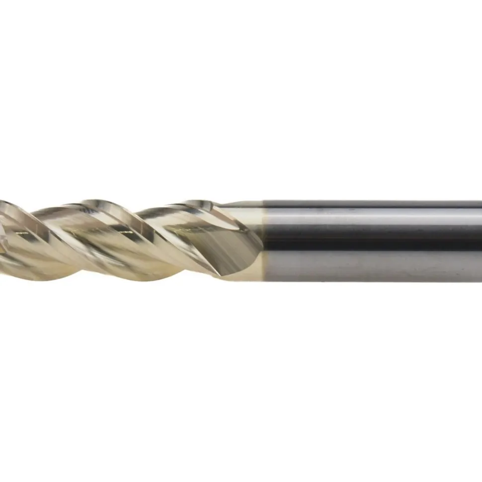 Square End Mill: 1/2" Dia, 1-1/4" LOC
