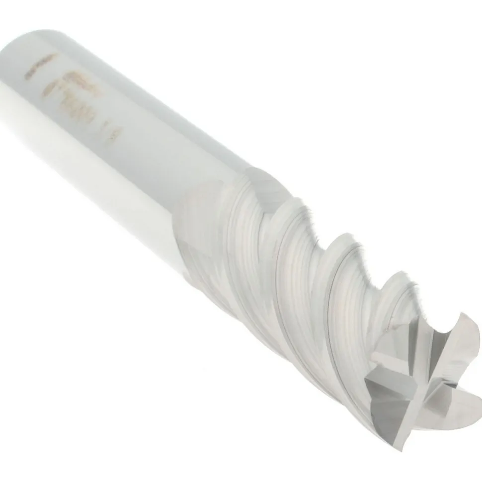 Square End Mill: 3/8" Dia, 1-1/8" LOC