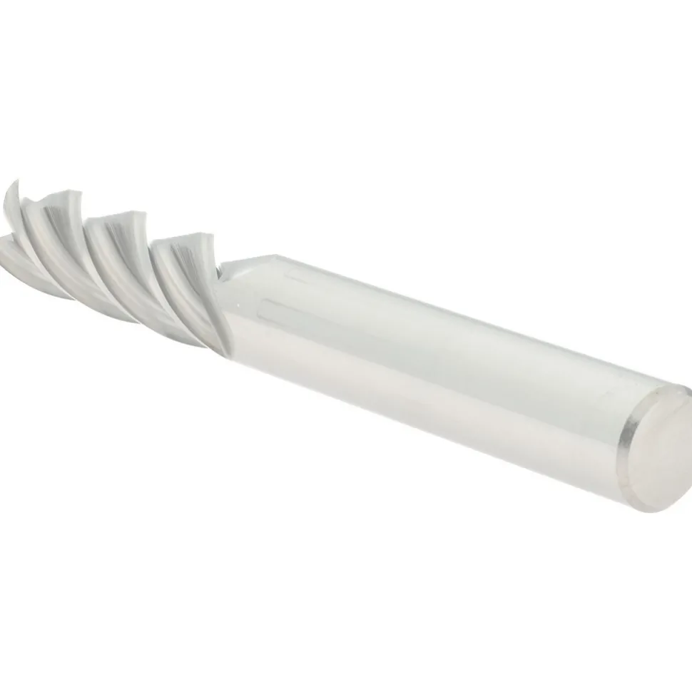 Square End Mill: 3/8" Dia, 1-1/8" LOC