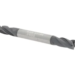 Square End Mill: 1/4" Dia, 1/2" LOC, 4 Flute, Solid Carbide