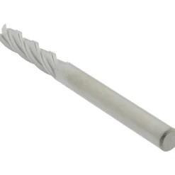 Square End Mill: 1/4" Dia, 1-1/8" LOC, 4 Flute, Solid Carbide