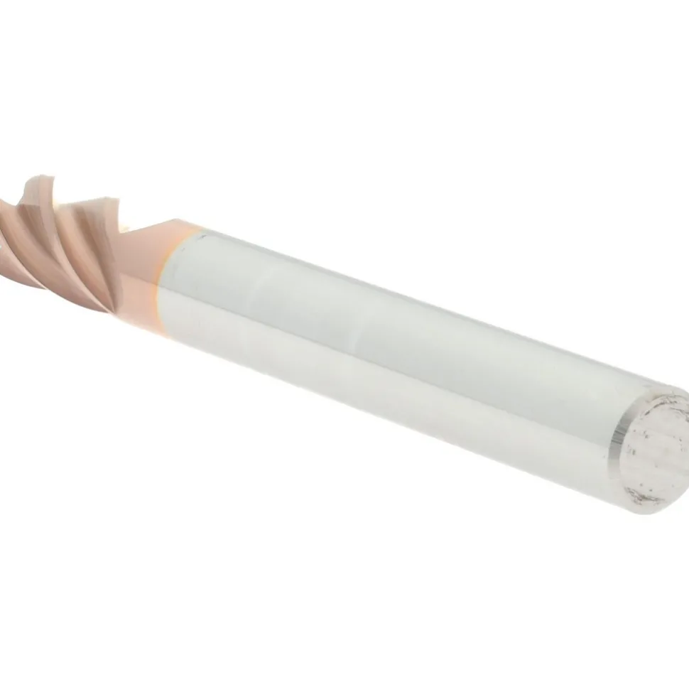 Square End Mill: 1/4" Dia, 3/8" LOC