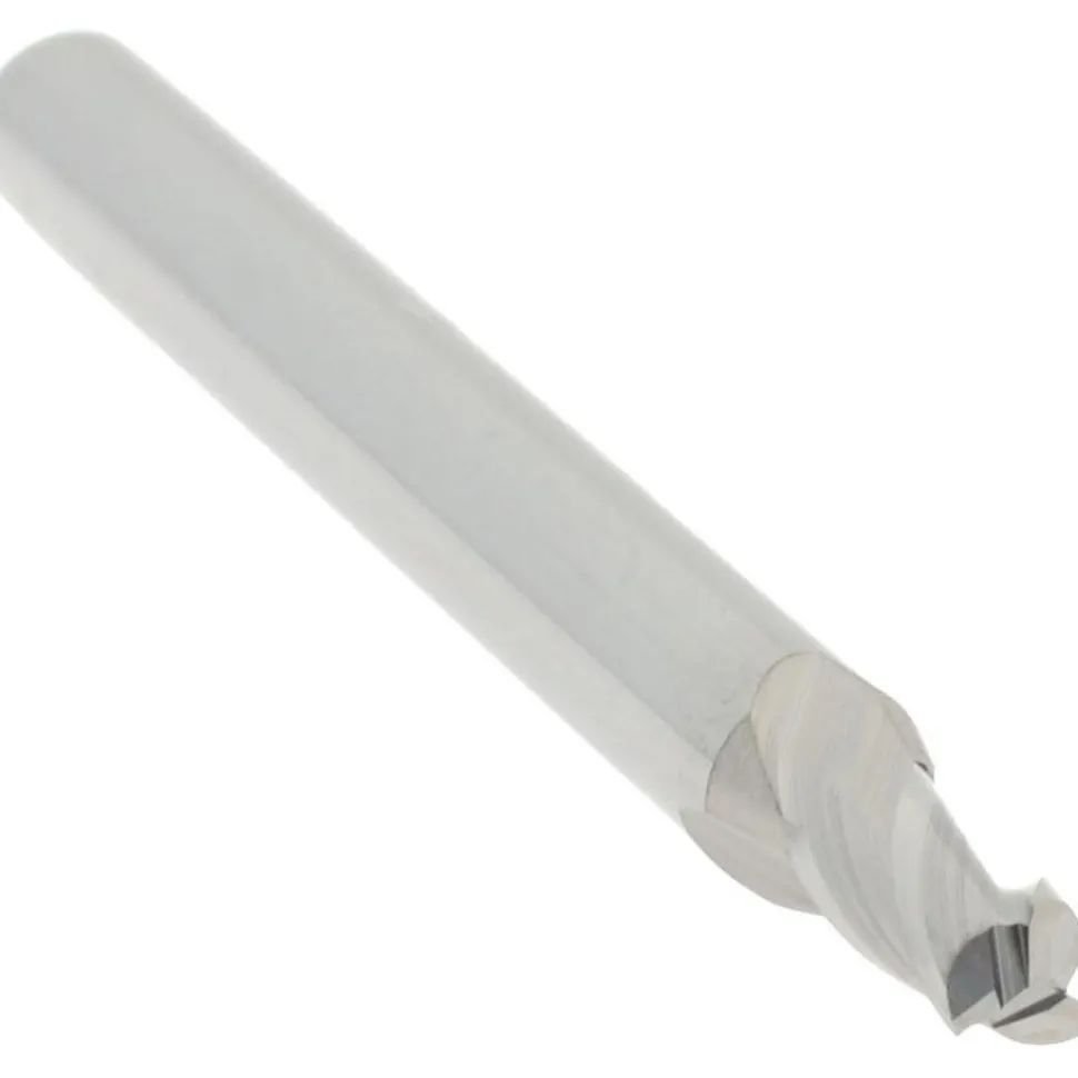 Square End Mill: 3/32" Dia, 3/16" LOC