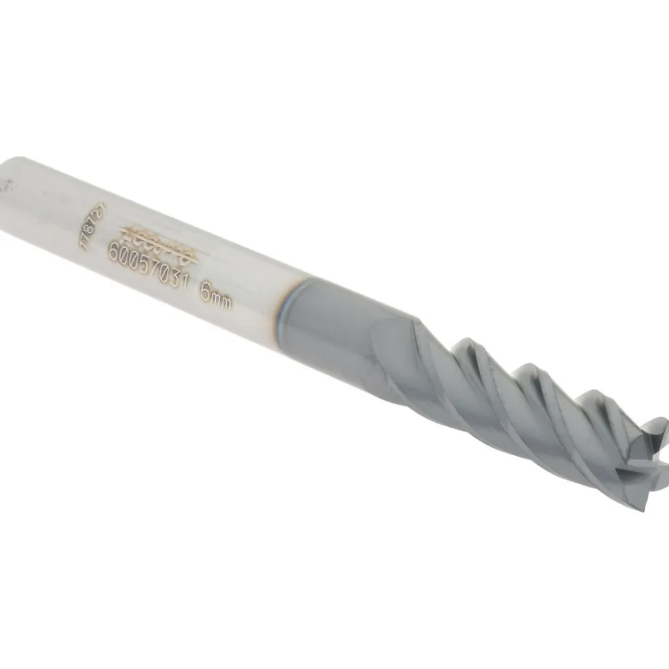 Square End Mill: 6.00 mm Dia, 19.00 mm LOC
