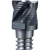 Square End Mill Heads; Mill Dia (Inch): 5/8; Mill Dia (Decimal Inch): 0.6250; Number of Flutes: 4; Length of Cut (Decimal Inch): 0.4720; Length of Cut (mm): 12.0000; Connection Type: PXNH; Overall Length (Inch): 0.7320 in; Material: Solid Carbide; Finish/Coating: Cr
