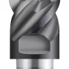 Square End Mill Heads; Mill Dia (Inch): 1/2; Mill Dia (Decimal Inch): 0.5000; Number of Flutes: 4; Length of Cut (Decimal Inch): 0.5750; Connection Type: E12; Overall Length (Inch): 1.1140; Material: Solid Carbide; Finish/Coating: TiAlN; Cutting Direction: Right Hand