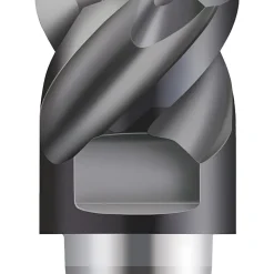 Square End Mill Heads; Mill Dia (Inch): 1/2; Mill Dia (Decimal Inch): 0.5000; Number of Flutes: 4; Length of Cut (Decimal Inch): 0.5750; Connection Type: E12; Overall Length (Inch): 1.1140; Material: Solid Carbide; Finish/Coating: TiAlN; Cutting Direction: Right Hand