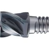 Square End Mill Heads; Mill Dia (Inch): 3/8; Mill Dia (Decimal Inch): 0.3750; Number of Flutes: 4; Length of Cut (Decimal Inch): 0.2630; Connection Type: PXSE; Overall Length (Inch): 0.4880 in; Material: Solid Carbide; Finish/Coating: Cr; Cutting Direction: Right Hand