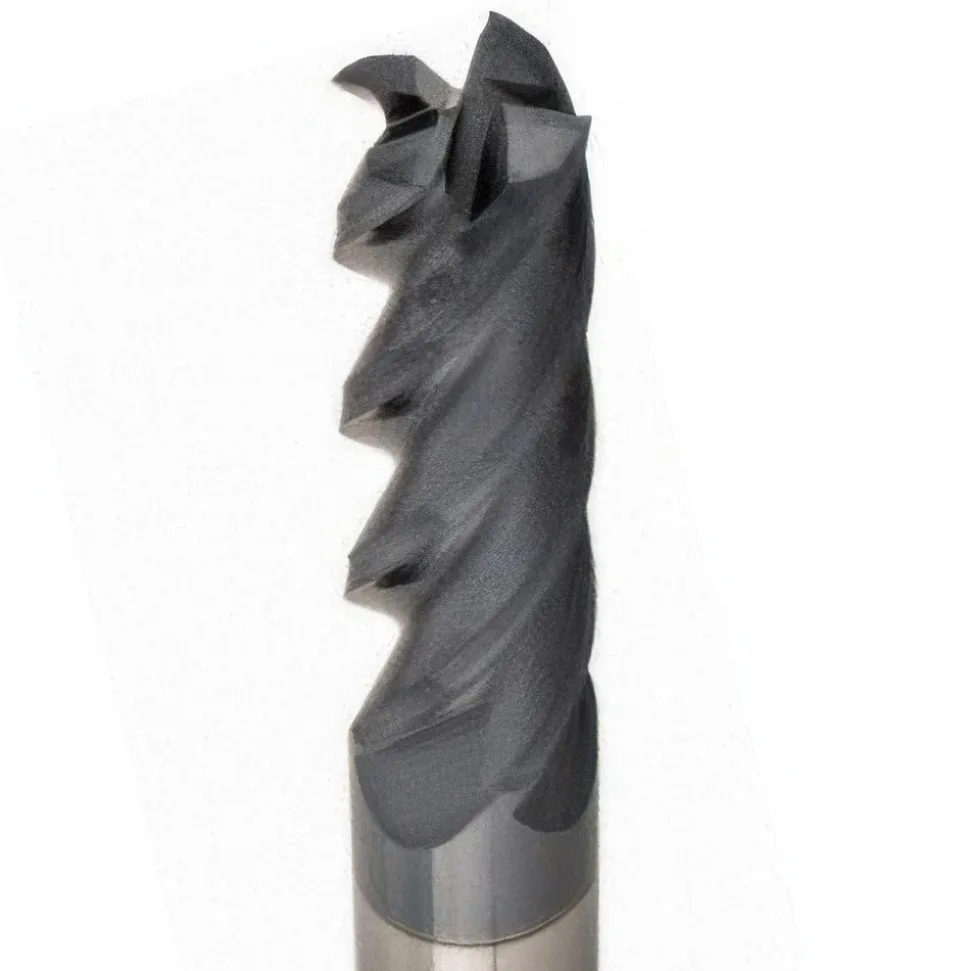 Square End Mill: 1/4" Dia, 3/4" LOC