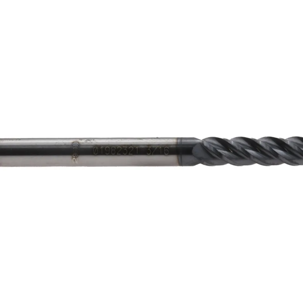 Square End Mill: 3/16" Dia, 5/8" LOC