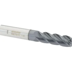 Square End Mill: 1/2" Dia, 1-1/2" LOC