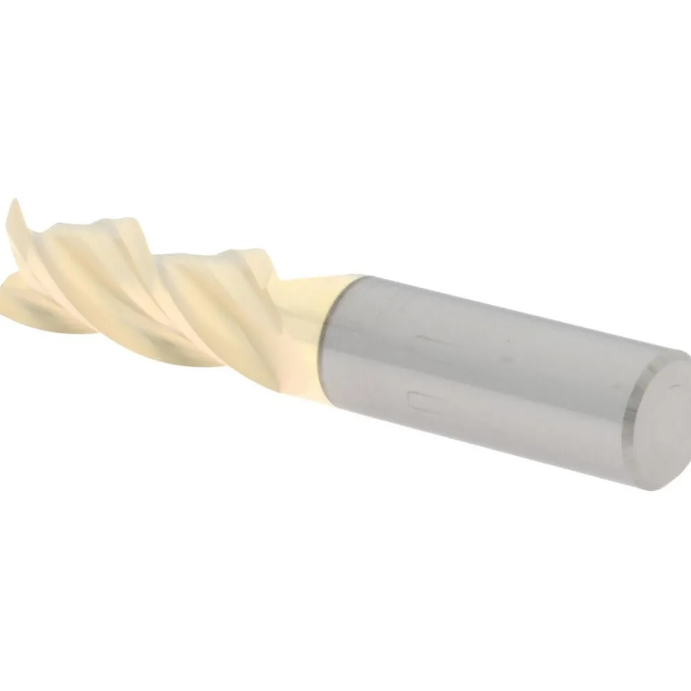 Square End Mill: 1/2" Dia, 1-1/4" LOC