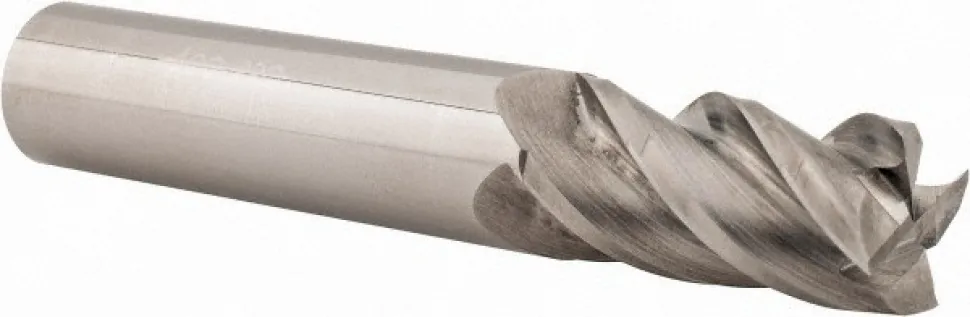 Square End Mill: 1/2" Dia, 1" LOC