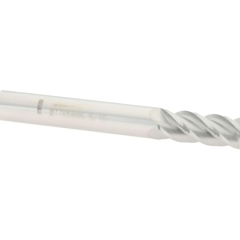 Square End Mill: 5/16" Dia, 3/4" LOC