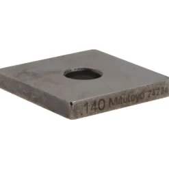 Square Steel Gage Block: 0.14", Grade 0