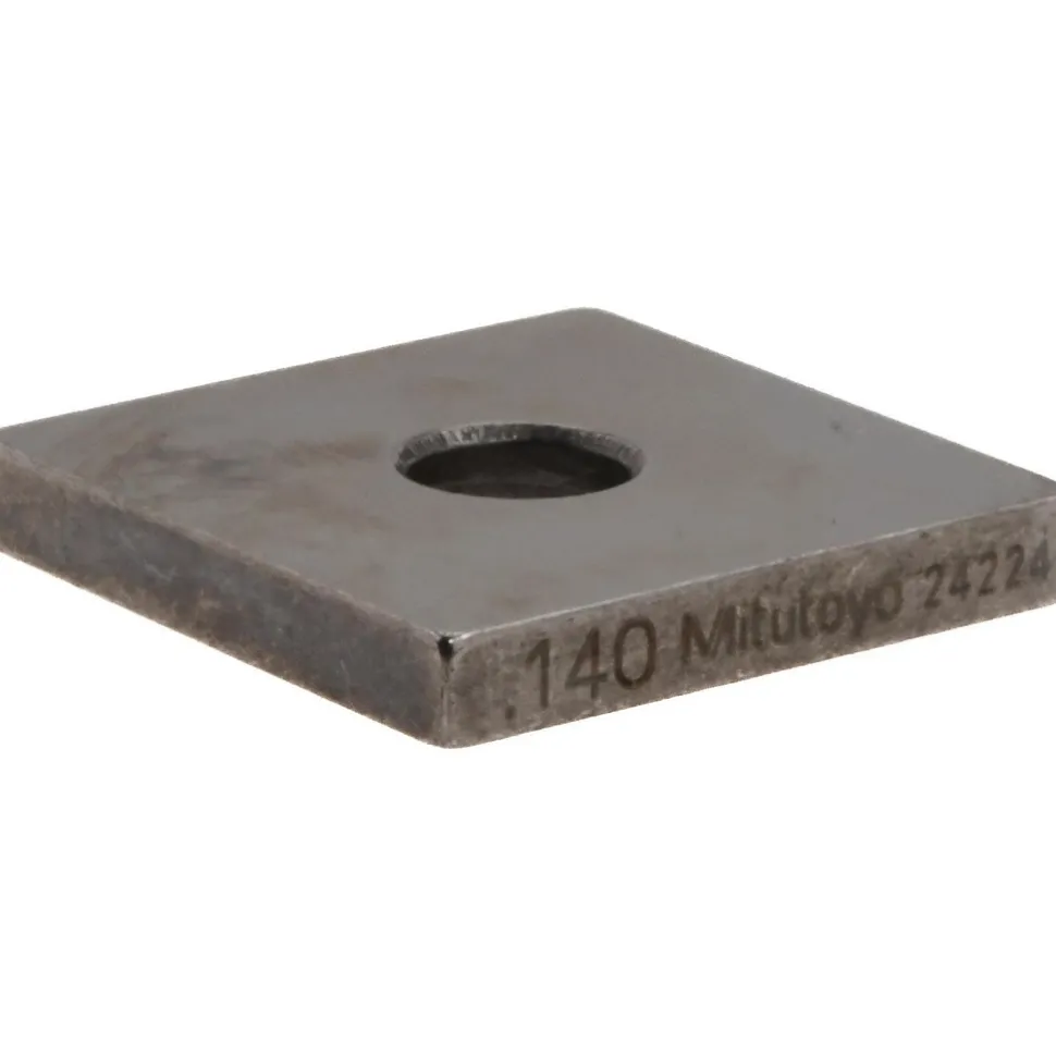 Square Steel Gage Block: 0.14", Grade 0