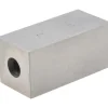 Square Steel Gage Block: 2", Grade 0