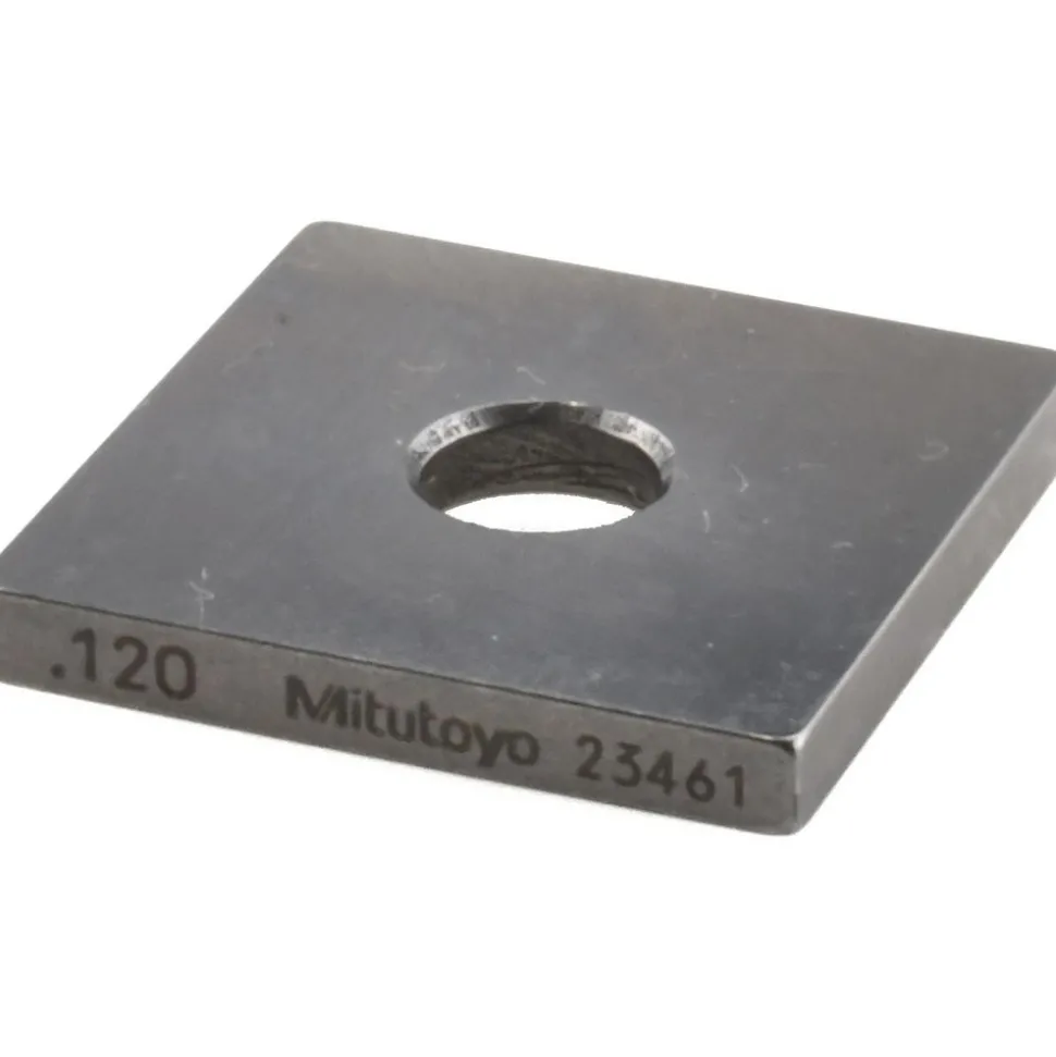 Square Steel Gage Block: 0.12", Grade 0