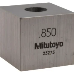 Square Steel Gage Block: 0.85", Grade 0